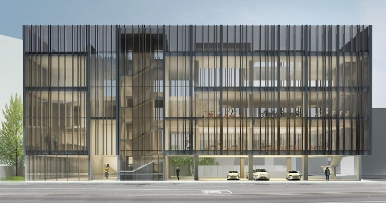 모빌리티 라이프 스타일 충전소 투시도 예시. (사진=SK네트웍스)