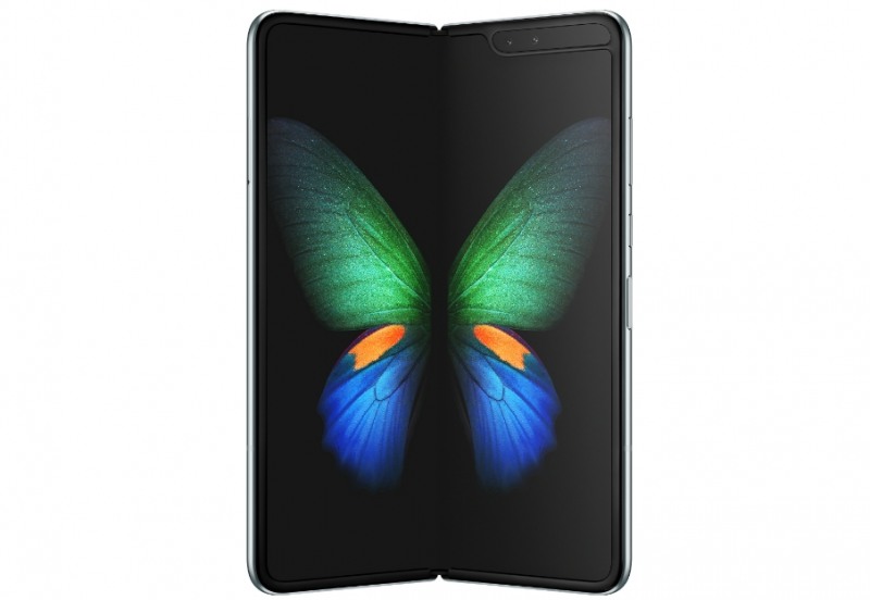 △갤럭시 폴더블폰 폴드의 모습/사진=삼성전자