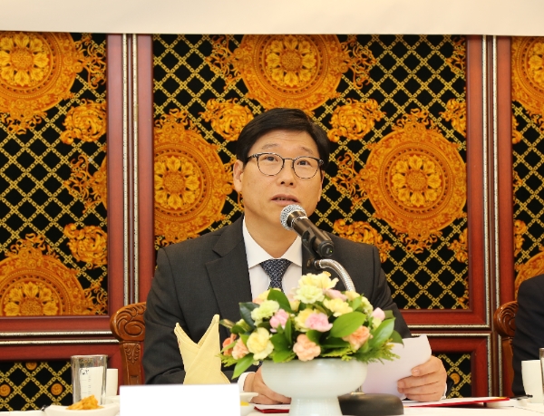▲정재송 코스닥협회 회장 /자료=코스닥협회