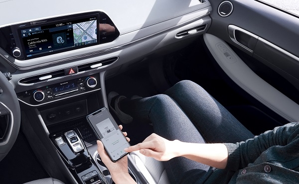 신형 쏘나타 내부. (사진=현대차)