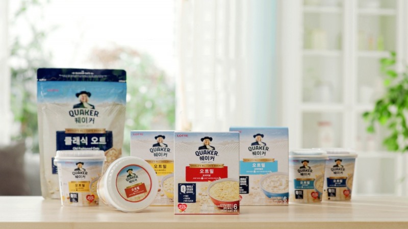 롯데제과 '퀘이커 오트밀', 다이어트 식품으로 인기몰이