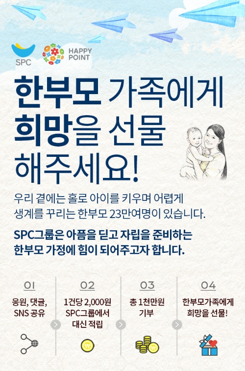 SPC그룹, 고객과 함께하는 '해피쉐어 캠페인' 진행