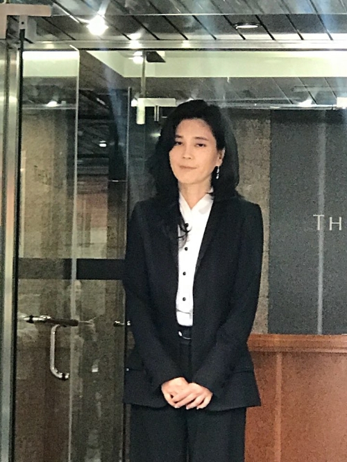 지난 3월 21일 열린 호텔신라 정기 주주총회에서 모습을 드러낸이부진 호텔신라 사장. 사진=한국금융신문DB.