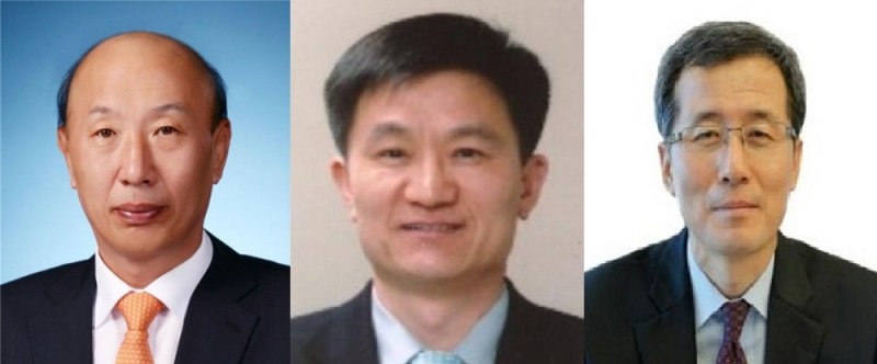 △차기 보험개발원장 후보로 하마평에 오르고 있는 이해선 전 한국거래소 시장감시위원장(좌), 송재근 생명보험협회 전무(중), 홍영만 전 캠코 사장 (우)