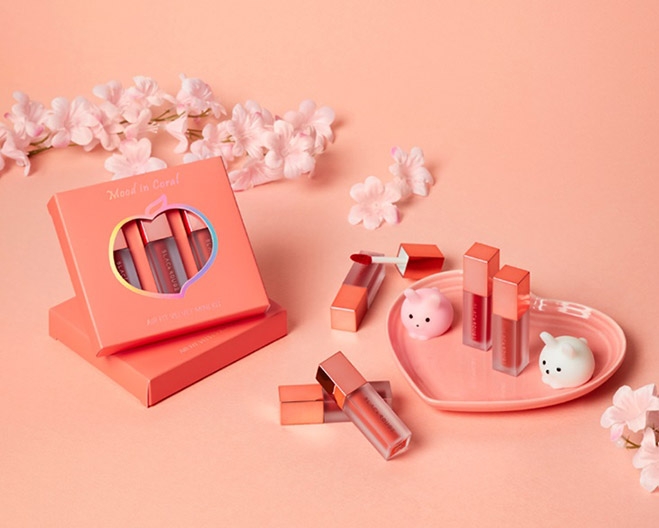 블랙루즈에서 출시한 3번째 미니키트 시리즈‘무드 인 코랄'