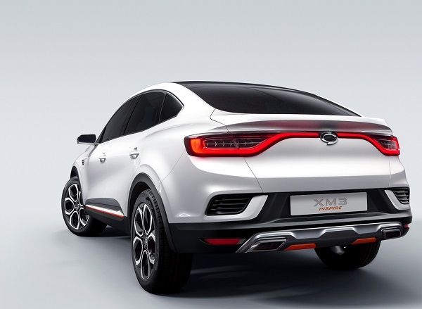 르노 XM3 인스파이어 쇼카. (사진=르노삼성)