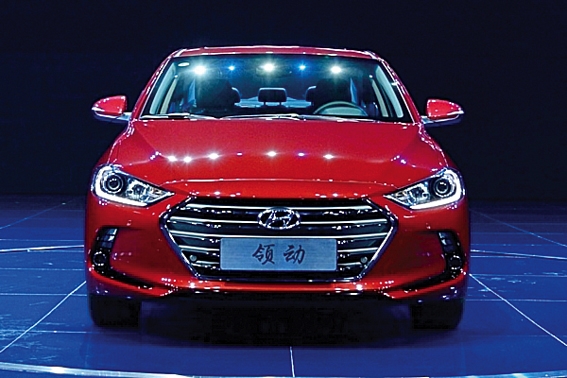 ▲ 중국형 아반떼 ‘링동’. 사진 = 현대차