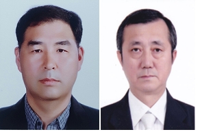 (왼쪽부터)두산인프라코어 김주호, 이종열 기술부장. (사진=인천시)