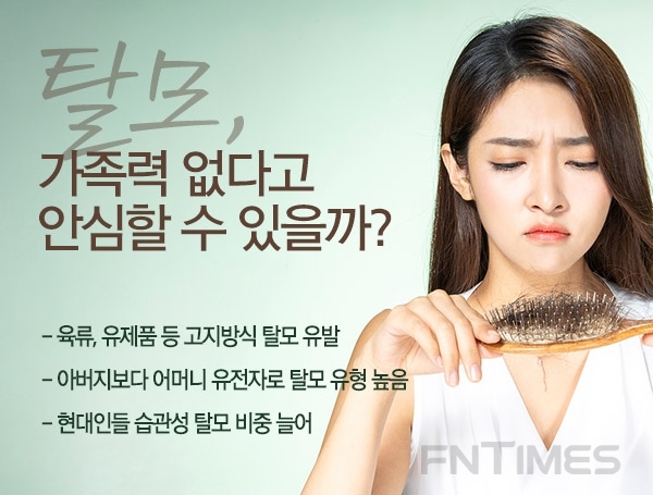 탈모, 가족력 없다고 안심할 수 있을까?