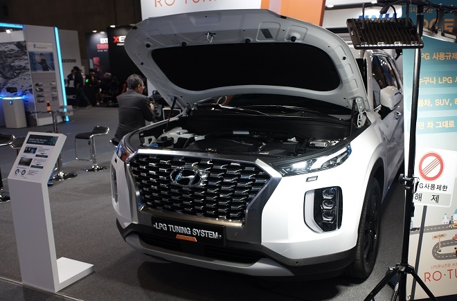 팰리세이드 3.8 LPG 튜닝카.