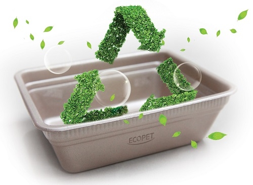 친환경 PET 식품용기(에코펫). (사진=휴비스)