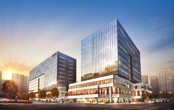 구로 SK V1 center 지식산업센터 투시도. 사진=SK건설.