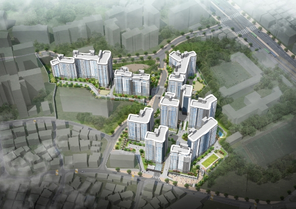 이수 푸르지오 더 프레티움 조감도. 사진=대우건설.