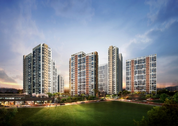 우아 한시티 투시도.