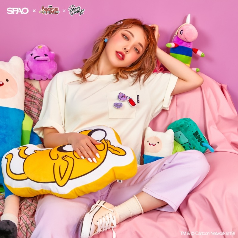 이랜드 스파오, 포니와 손잡고 '어드벤처 타임' 콜라보 상품 선봬