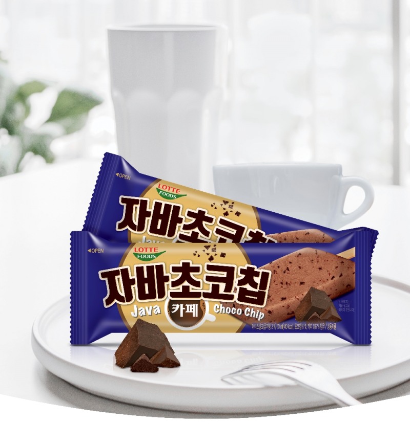 롯데푸드, '자바초코칩카페' 아이스바 출시