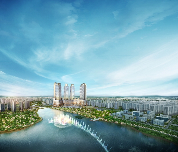 동탄 더샵 센텀폴리스 조감도.