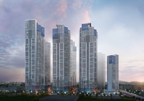 두산위브더제니스 하버시티 투시도. 사진=두산건설.