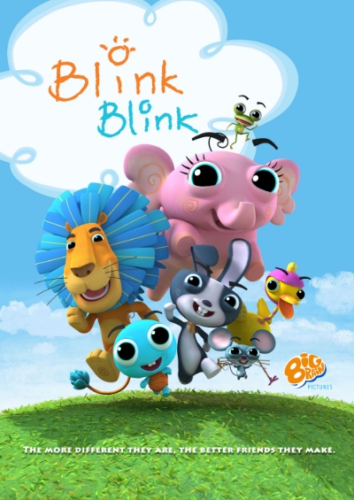 △편성 작품 중 태국의 콘텐츠 Blink Blink 속 캐릭터들의 모습/사진=SK브로드밴드
