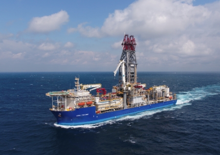 이번에 노던 드릴링社에 매각된 드릴십 (사진=대우조선해양)