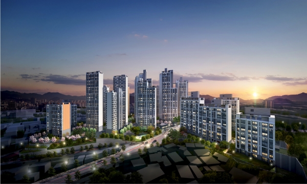 e편한세상 시민공원 투시도. 사진=대림산업.