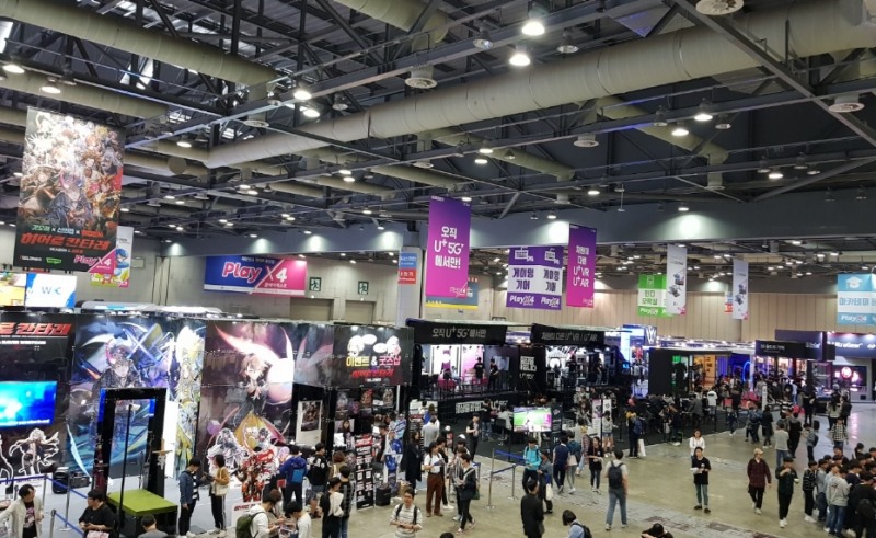 △10일, 플레이엑스포 2019의 모습/사진=오승혁 기자