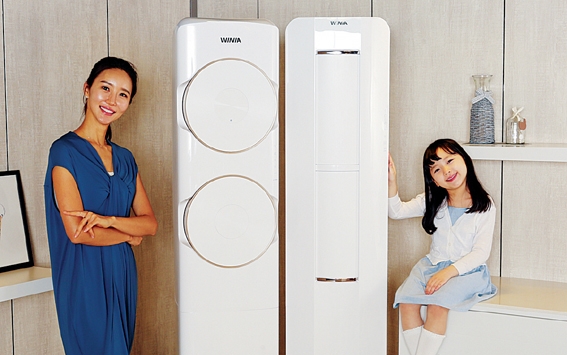 ▲ 위니아 둘레바람 에어컨.