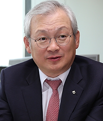 ▲정영채 NH투자증권 사장.