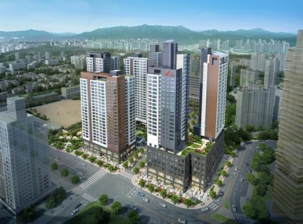 공덕 SK리더스뷰 투시도. 사진=SK건설.