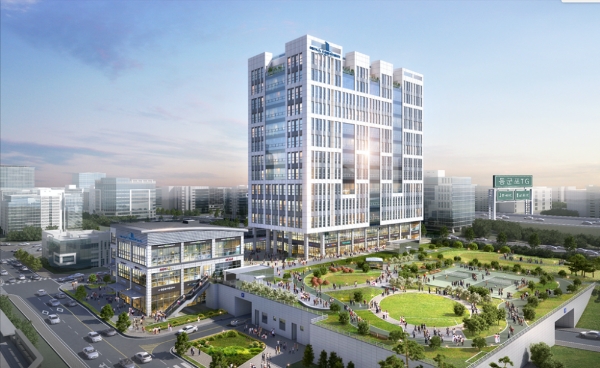 군포 에이스 더블유밸리 투시도. 사진=에이스건설.