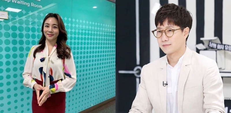 (사진: 정다은, 조우종 SNS)