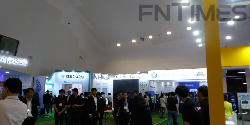 23일 서울 동대문디자인플라자(DDP)에서 개막한 '코리아 핀테크 위크 2019' 행사장 모습. / 사진= 한국금융신문