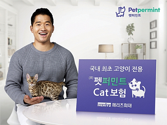 ▲반려묘 전용 펫퍼민트 Cat보험