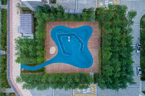 ‘2019 아시아 디자인 프라이즈(Asia Design Prize)’에서 ‘위너(Winner)를 수상한 현대건설 ‘H Blue Playground’. 사진=현대건설.