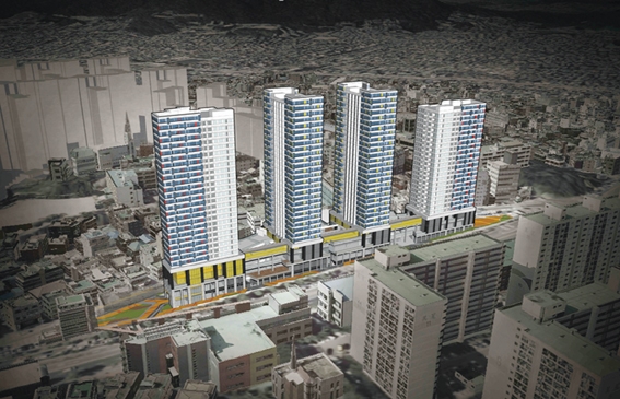 ▲ 불광역 역세권 청년주택 조감도. 사진=호반건설