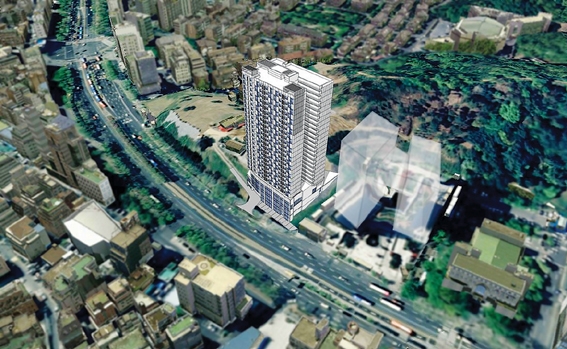 ▲ 양재역 역세권 청년주택 조감도. 사진=호반건설