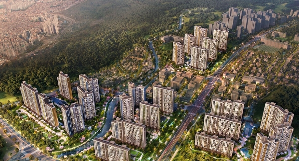 힐스테이트데시앙 도남 조감도. 사진=해당 홈페이제 캡쳐.