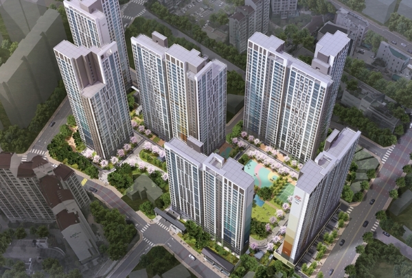 힐스테이트 다사역 조감도. 사진=해당 홈페이지 캡쳐.