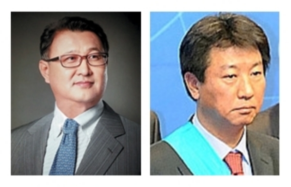 박현일 반도건설 사장(사진 왼쪽)과 조태성 일신건영 대표이사(사진 오른쪽).