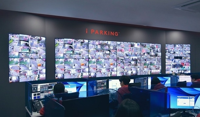 아이파킹 CS통합관제센터. (사진=파킹클라우드)