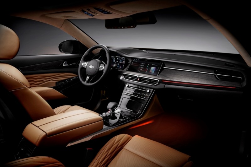 K7 프리미어 실내. (사진=기아차)