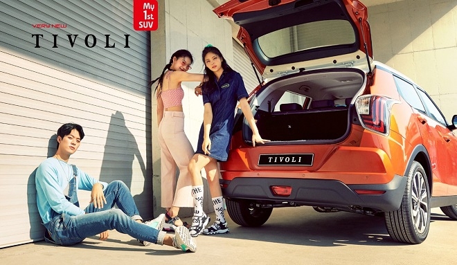 "티볼리 스타일은 바로 이것"...쌍용차, 한강 롱보드·뷰티클래스 등 체험 이벤트 마련