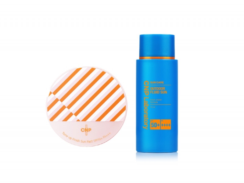 LG생활건강 CNP, '플루이드 선·톤업 피니쉬 선팩트' 2종 출시