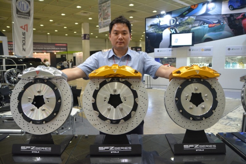 자동차 브레이크 전문기업 스톨츠의 제품.