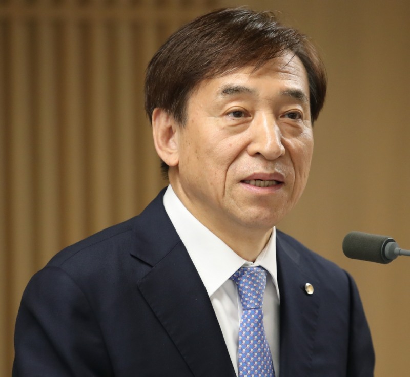 ▲이주열 한국은행 총재가 25일 서울 중구 한은 본관에서 열린 기자간담회에서 모두발언을 하고 있다./사진=한국은행