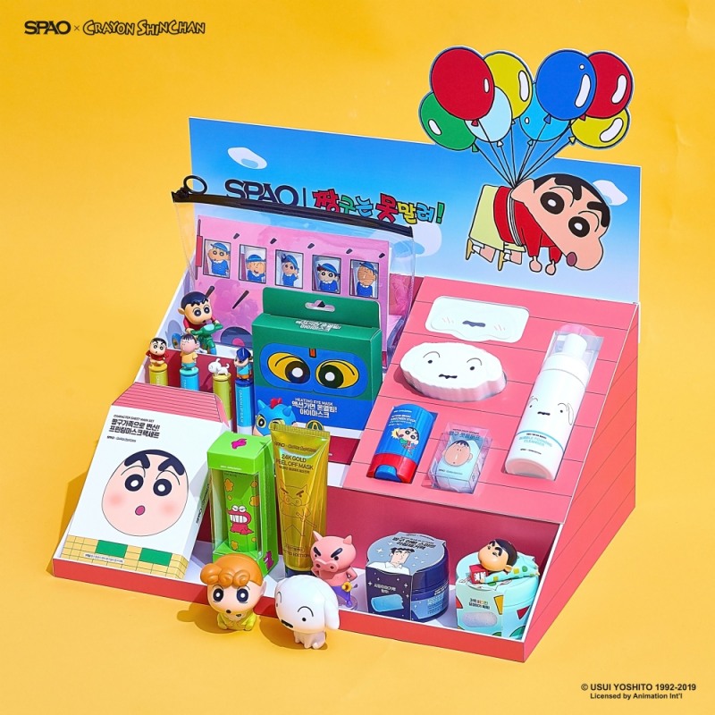 이랜드 스파오, '짱구는 못말려' 화장품 출시