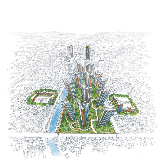 신흥 SK VIEW 이미지. 사진=SK건설.