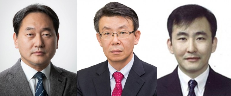 (왼쪽부터) 신임 김태현 금융위 사무처장, 최훈 상임위원, 이세훈 금융정책국장. / 자료사진= 금융위원회