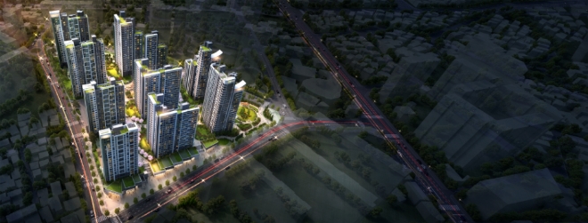 고척제4주택재개발 조감도. 사진=대우건설.