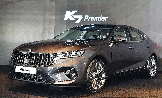 ▲기아자동차 준중형 세단 K7 프리미어.